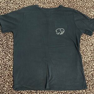 Ivory Ella Pocket Navy T-Shirt